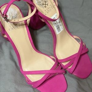 Vince camuto strap heels